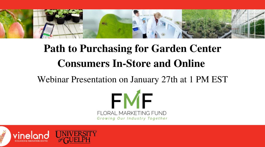 Path to Purchasing for Garden Center Consumers In-Store and Online