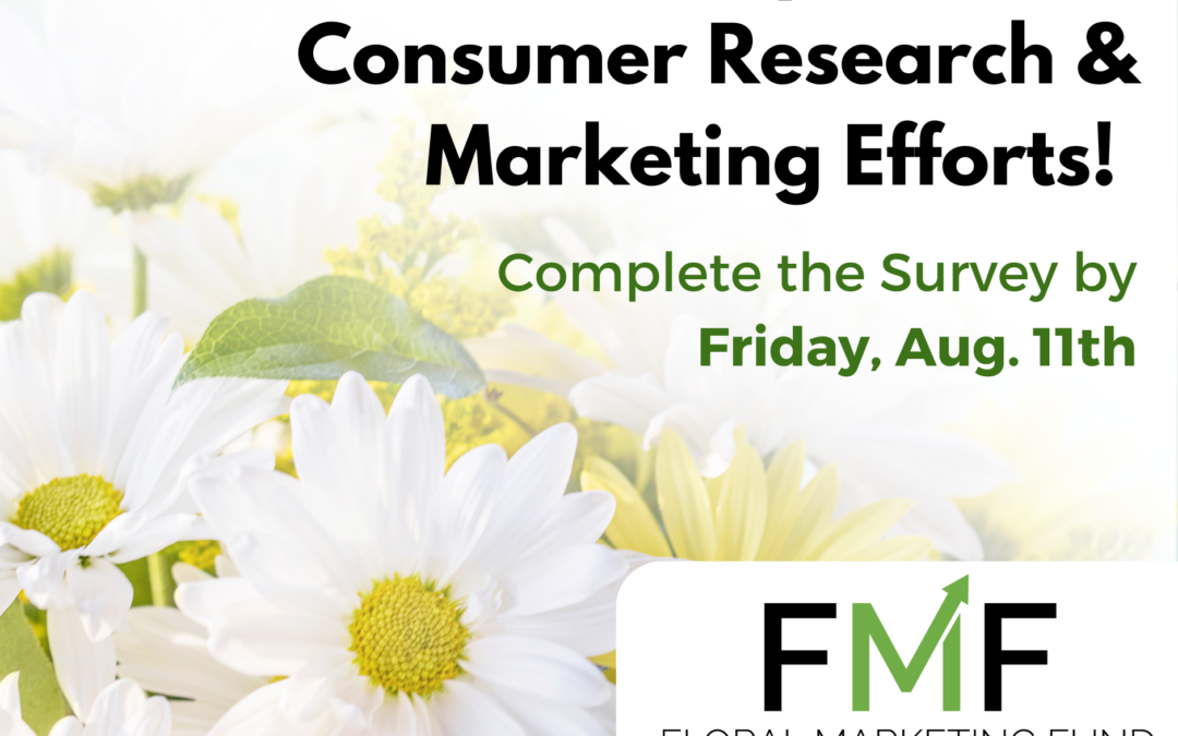 Shape Future Consumer Research and Marketing Efforts! Complete Our Survey by Aug. 11th